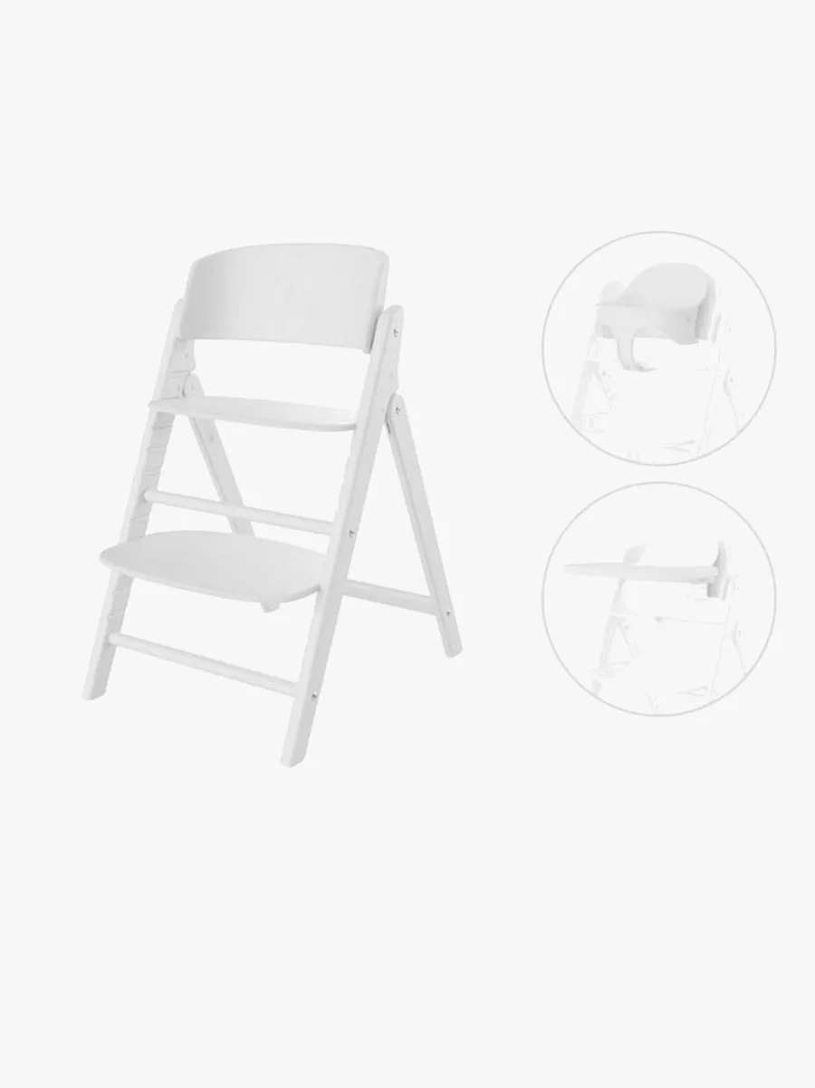 Cybex Cybex Click & Fold Matstol 3-in-1, All White