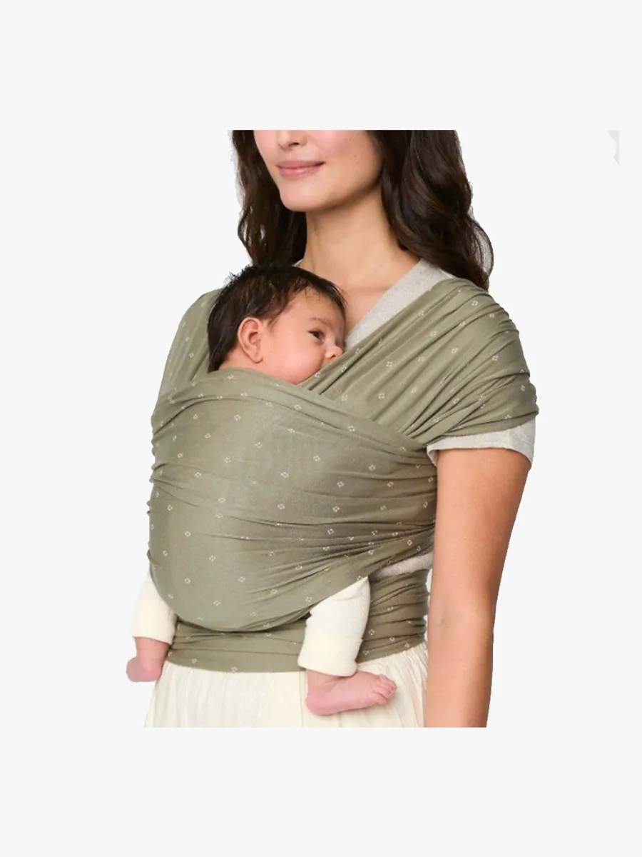 Ergobaby Ergobaby Aura Wrap Knit Bärsjal, Olive Diamonds