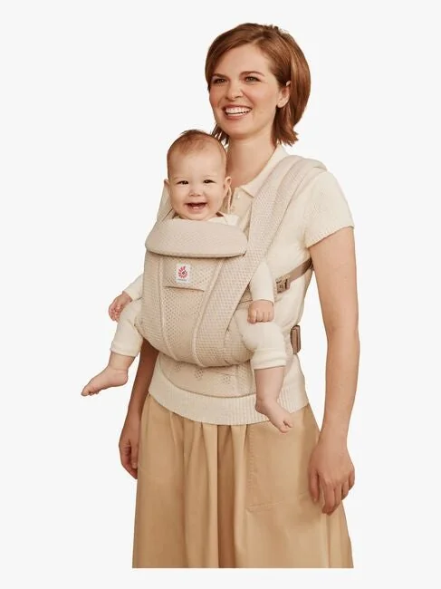 Ergobaby Ergobaby Omni Deluxe Bärsele Mesh, Natural Beige