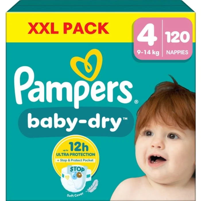 Pampers Pampers Baby Dry Blöjor Stl 4 9-15 kg 108-pack