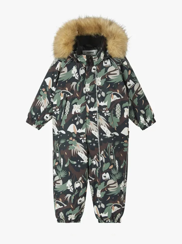 Reima Reima Lappi Baby Vinteroverall, Black