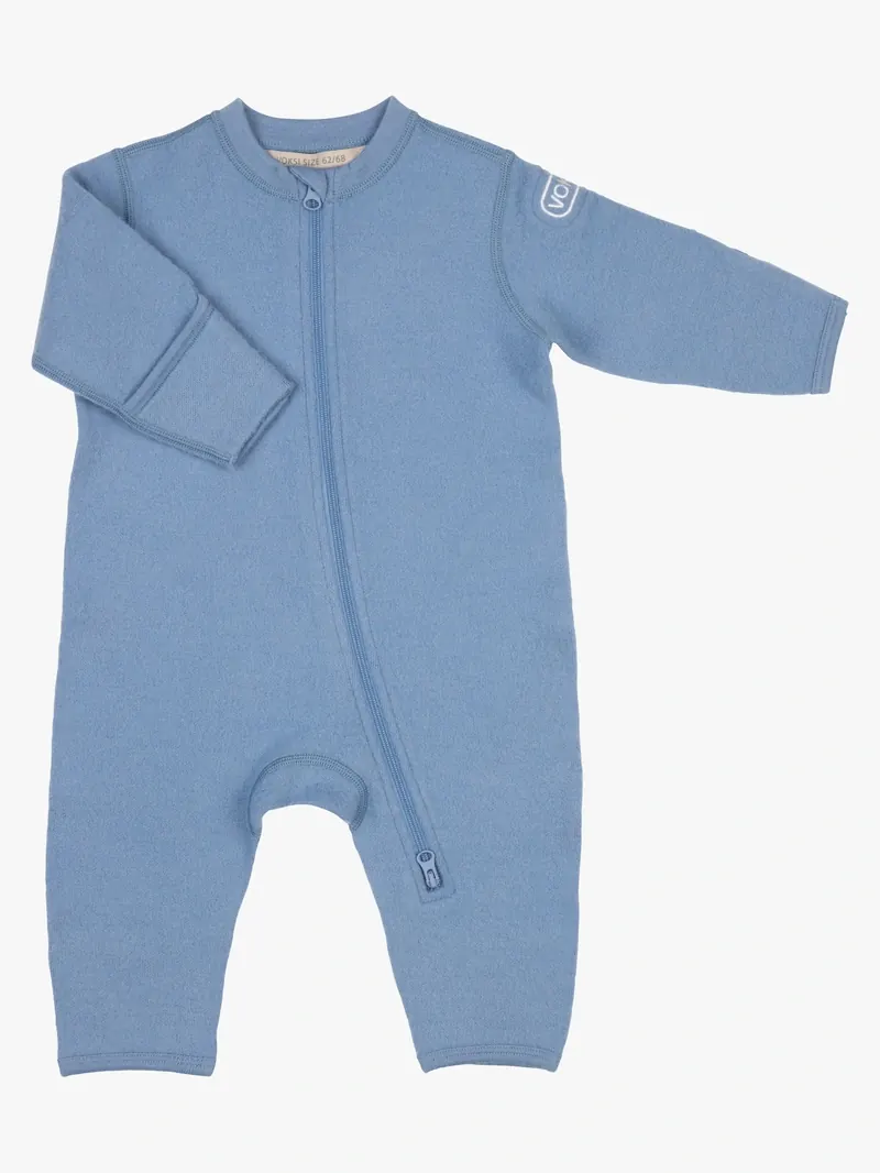 Voksi Voksi Fleeceoverall Merinoull Blue Bell 50-56